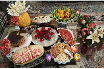 ایده خاص برای تزیین شب یلدا